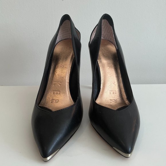 Black, Ted Baker Heels, Sz 37 - Picture 1 of 3